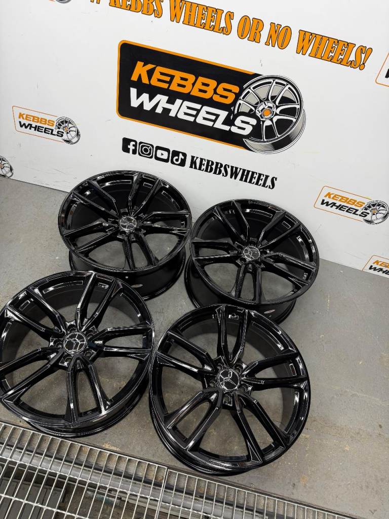 20" MERCEDES 2024 E53 AMG REPLACEMENT ALLOY WHEELS C CLASS E CLASS S CLASS