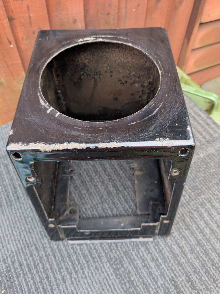 Rayburn Nouvelle oil fired flue box