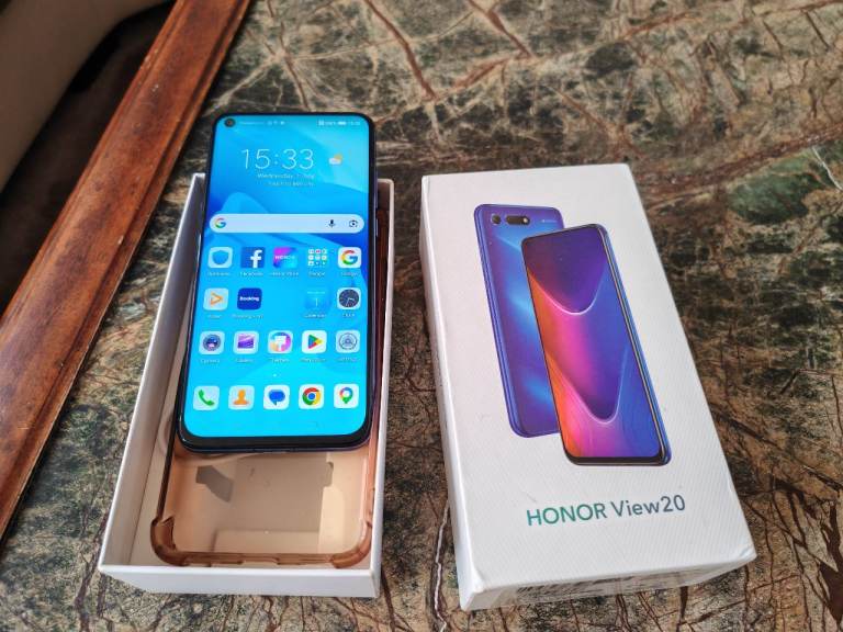 Honor View 20 ( Phantom Blue – 256GB / 8GB RAM – Dual SIM – Unlocked