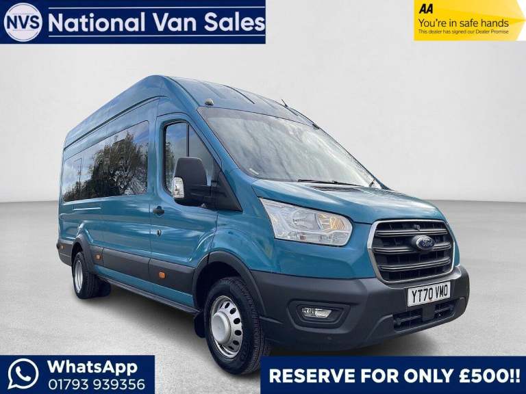 2020 Ford Transit 2.0 460 EcoBlue Leader RWD L4 H3 Euro 6 (s/s) 5dr (17 Seat, DRW) MINIBUS Diesel...