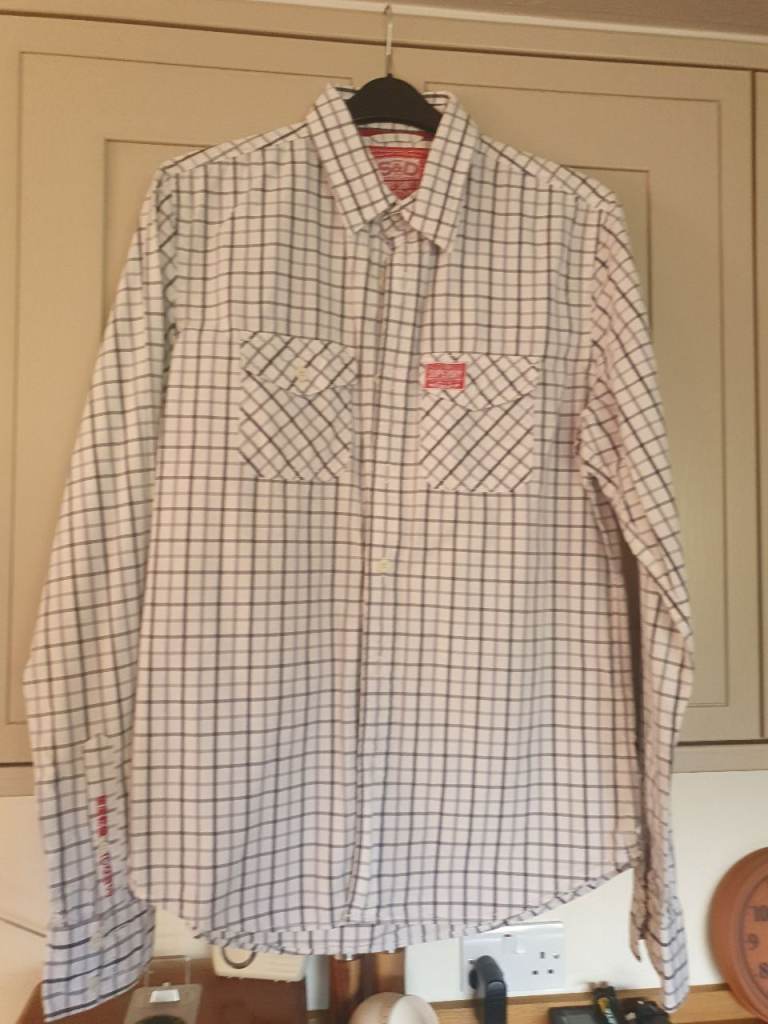 Mens Superdry Shirt Large