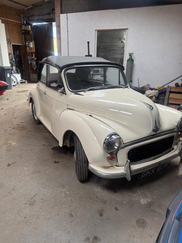 1968 Morris Minor Convertible  Convertible  Petrol Manual
