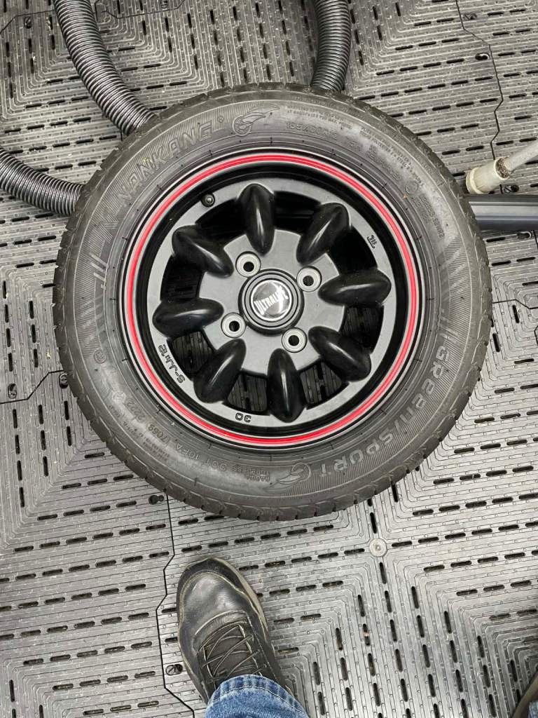 Set of 4  12” classic mini wheels 