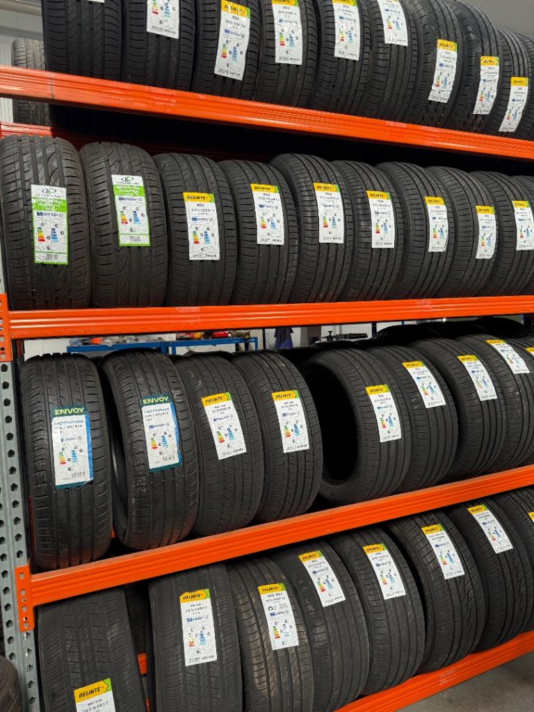 New & part worn tyres 