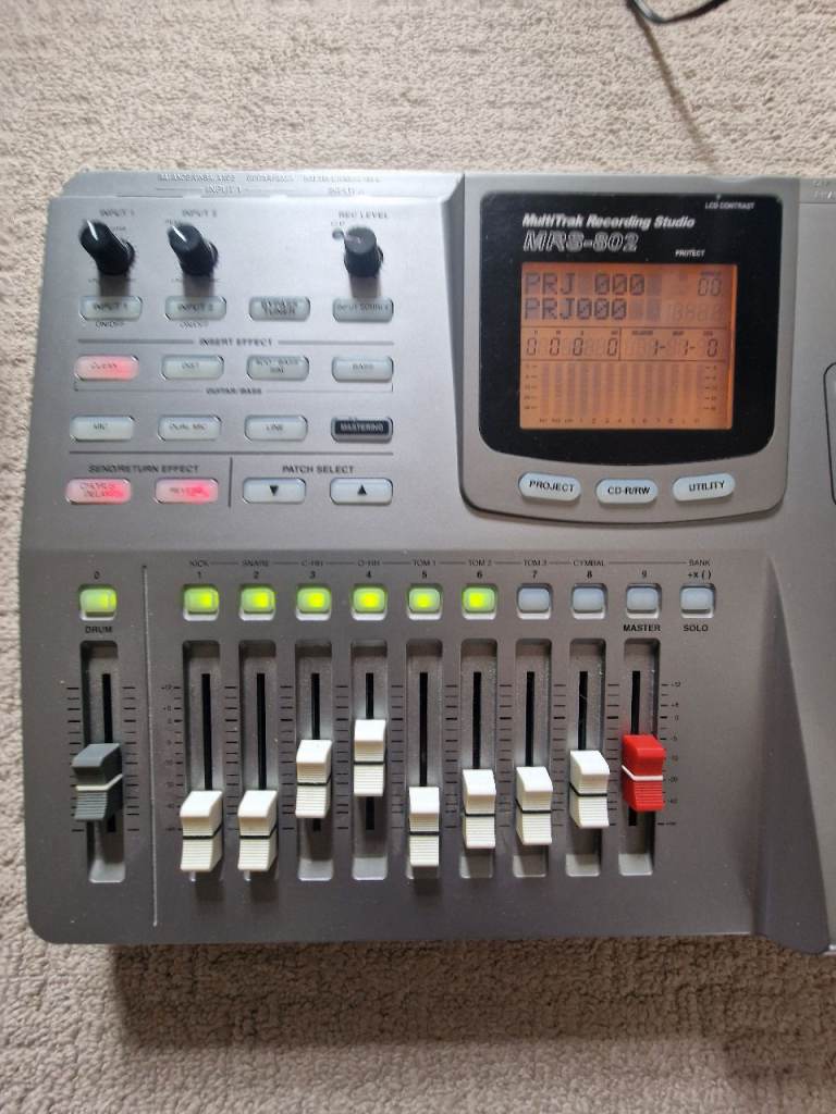Zoom MRS-802 MultiTrak Recording Studio - Good Condition