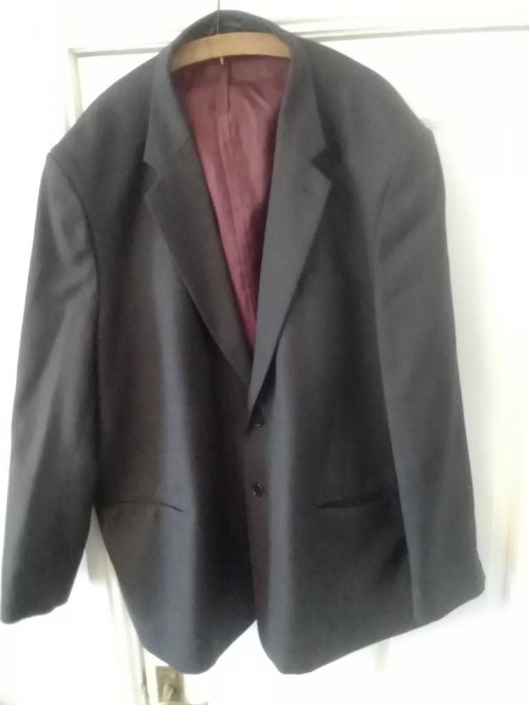 Men's Dark Grey Prima Jacket size 56in eur 66