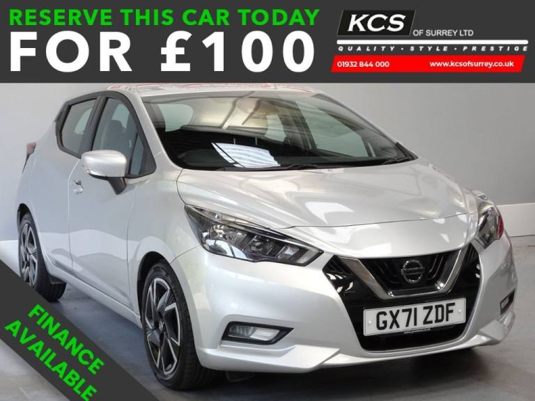 2021 Nissan Micra 1.0 IG-T 92 Acenta 5dr HATCHBACK PETROL Manual