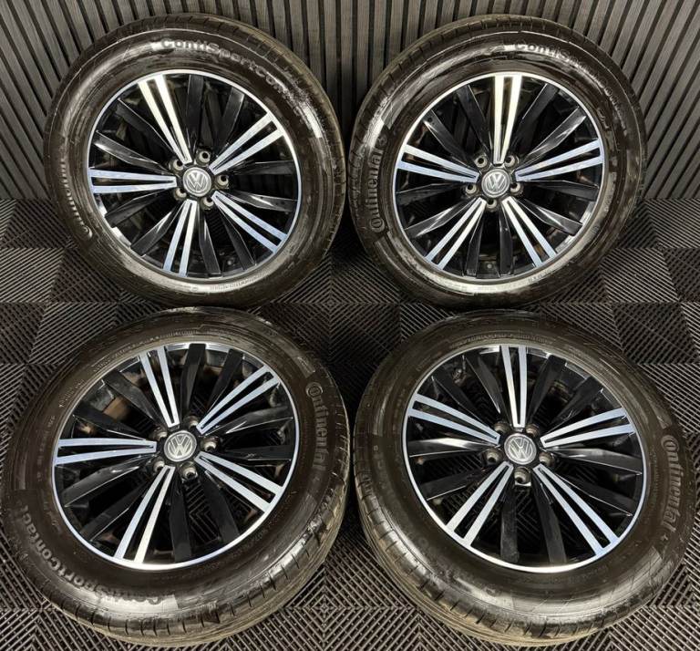 18'' GENUINE VW TIGUAN PATAGONIA NIZZA ALLOY WHEELS TYRES ALLOYS