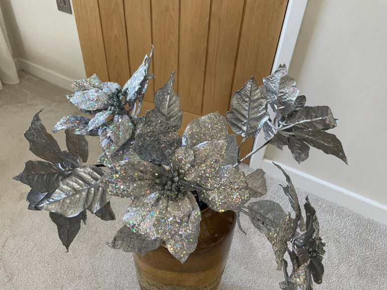 Floral Xmas Christmas decoration 