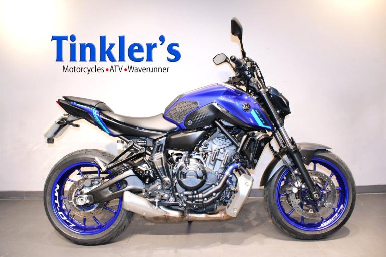 2023 73 Yamaha MT-07 Blue