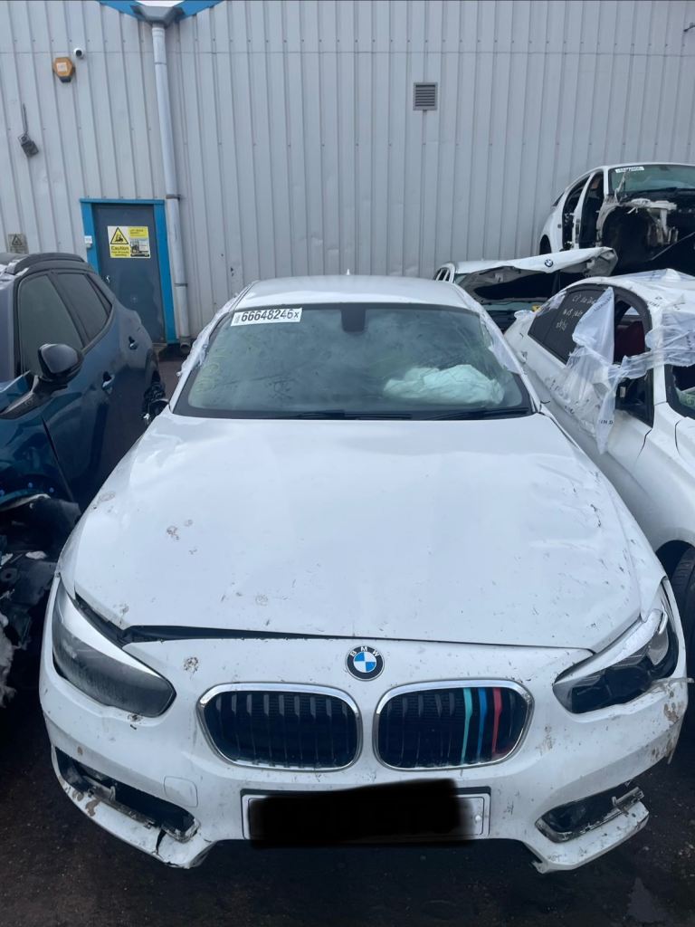 BMW 116D F20 F21 LCI BREAKING HEADLIGHT BONNET BUMPER WING SLAMPANEL RADPACK SUSPENSION ELECTRONICS