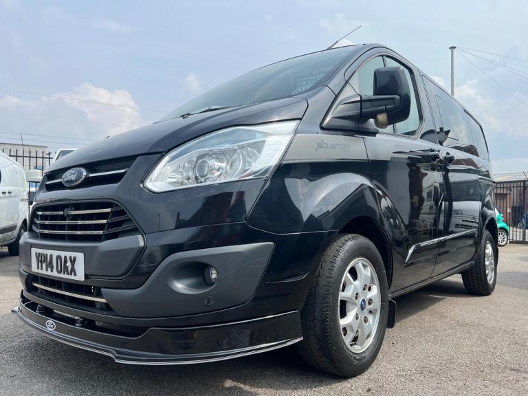 2014 Ford Transit Custom Ltd crew cab 2.2 chain engine No vat long mot seats x6