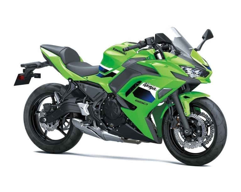 New 2026 Kawasaki MOTORCYCLE Ninja 650 Green Grey