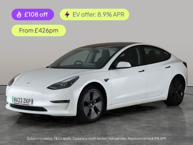 2023 Tesla Model 3 Long Range Saloon 4dr Electric Auto RWD (282 ps) - LED - HEATED SEATS - NAV Sa...
