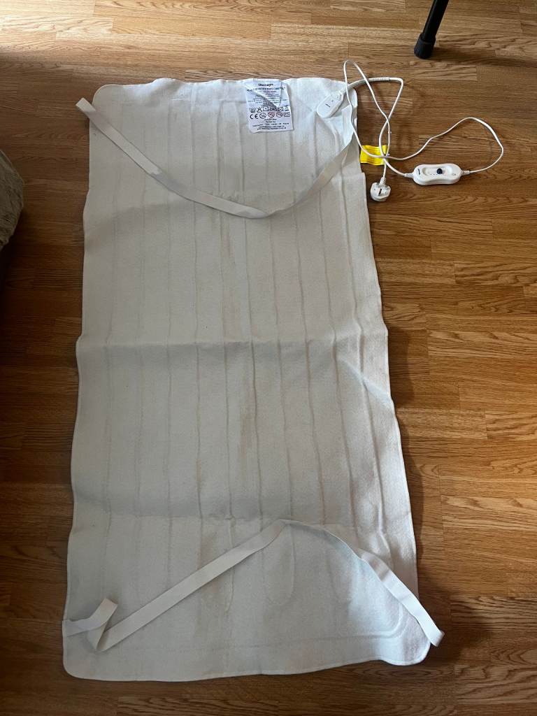 Silentnight Comfort Control Single Bed Heated Electric Underblanket (2 available)