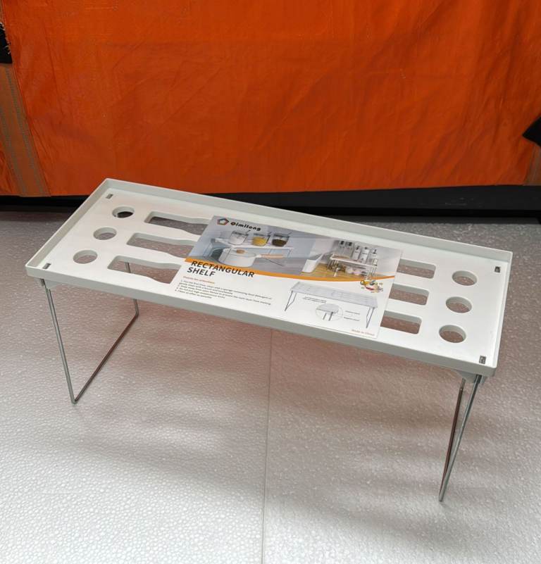 Rectangular Shelf – Multi‑Purpose Storage Rack for Bathroom, Kitchen & Living Room