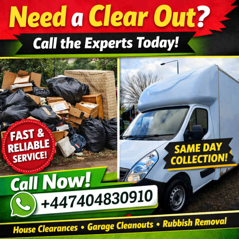 Waste Clearance London | Same Day Rubbish Removal | Cheap Prices