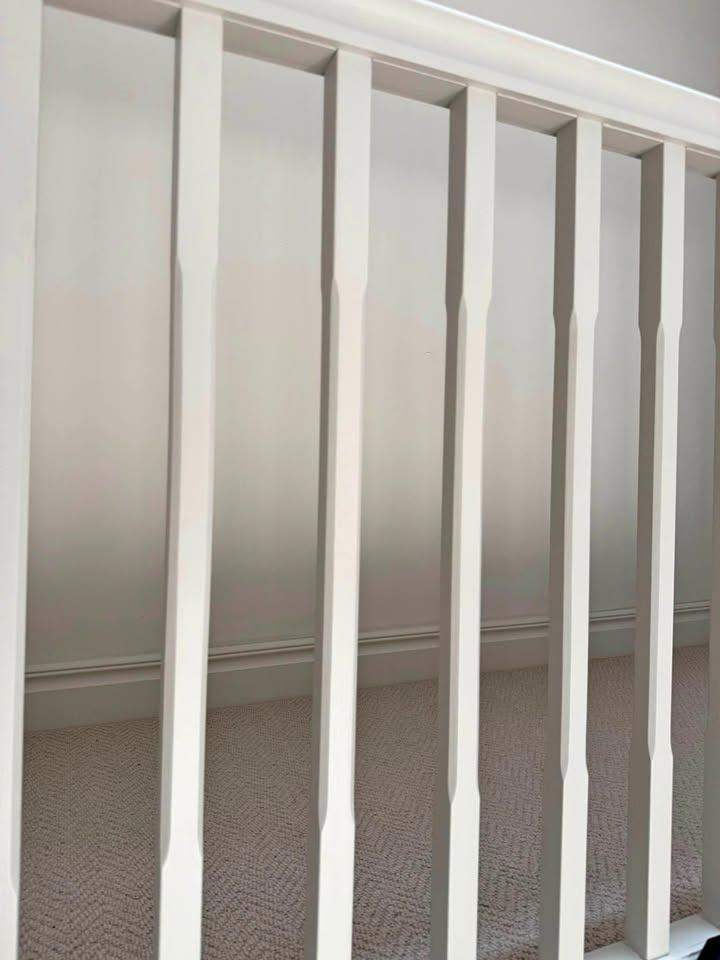47x Brand New Primed Chamfered Stair Spindles (31mm x 900mm)