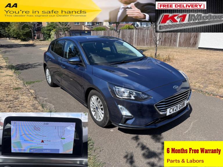2021 Ford Focus 1.0 EcoBoost Hybrid mHEV 125 Titanium Edition 5dr HATCHBACK Petrol Manual
