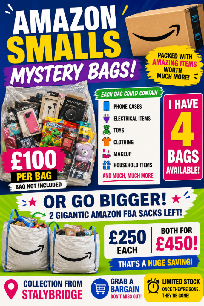 🔥📦 AMAZON SMALLS MYSTERY BAGS 📦🔥
