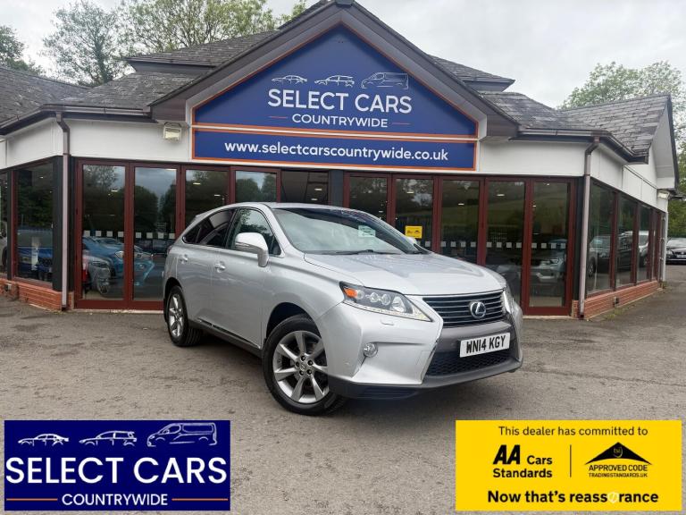 2014 Lexus RX 3.5 450h V6 Advance SUV 5dr Petrol Hybrid CVT 4WD Euro 5 (s/s)