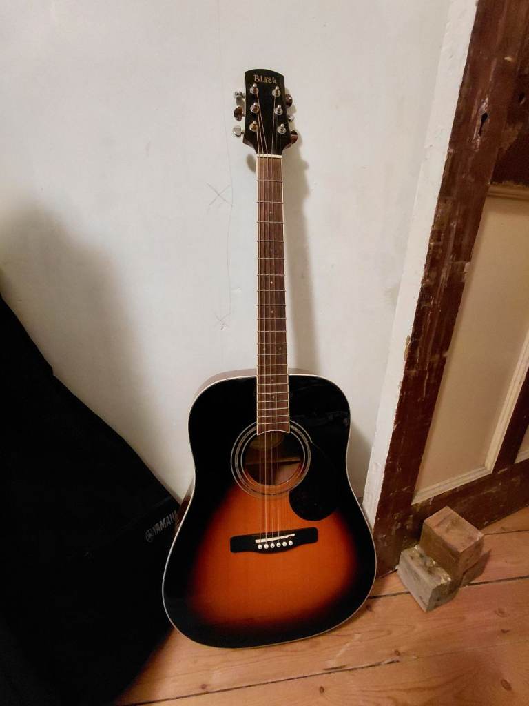 Adam Black Acoustic Guitar 
