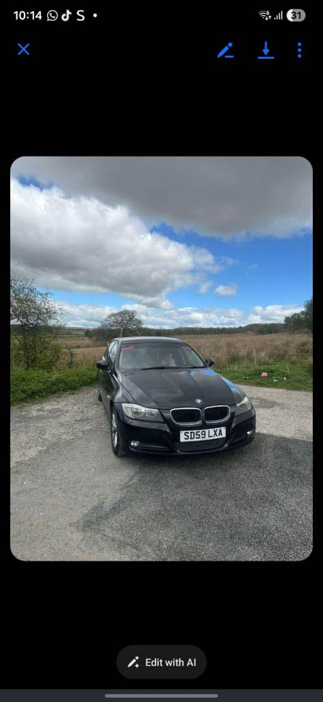 BMW, 3 SERIES, Saloon, 2009, Manual, 1995 (cc), 4 doors