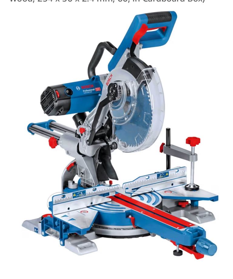 BOSCH GCM 350-254 254MM 10" 1450W / 1800W DOUBLE BEVEL SLIDING MITRE SAW