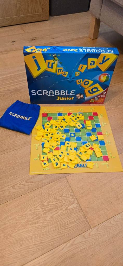 Scrabble Junior Crossword Board Game English Version