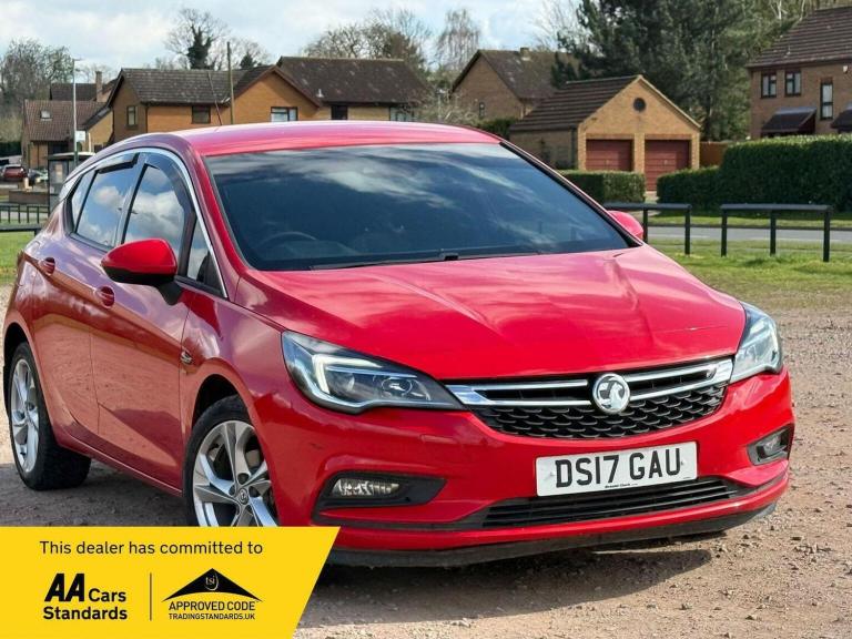 VAUXHALL ASTRA 1.4i Turbo SRi Euro 6 5dr 2017