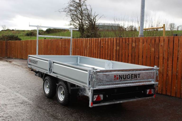 Nugent T3718H 12'2'' x 5'11'' Tipper Trailer