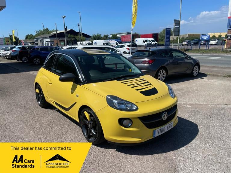 2016 Vauxhall ADAM SLAM Hatchback Petrol Manual