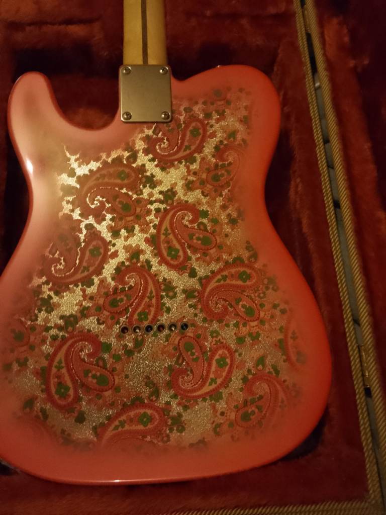 2017 paisley fender telecaster mij