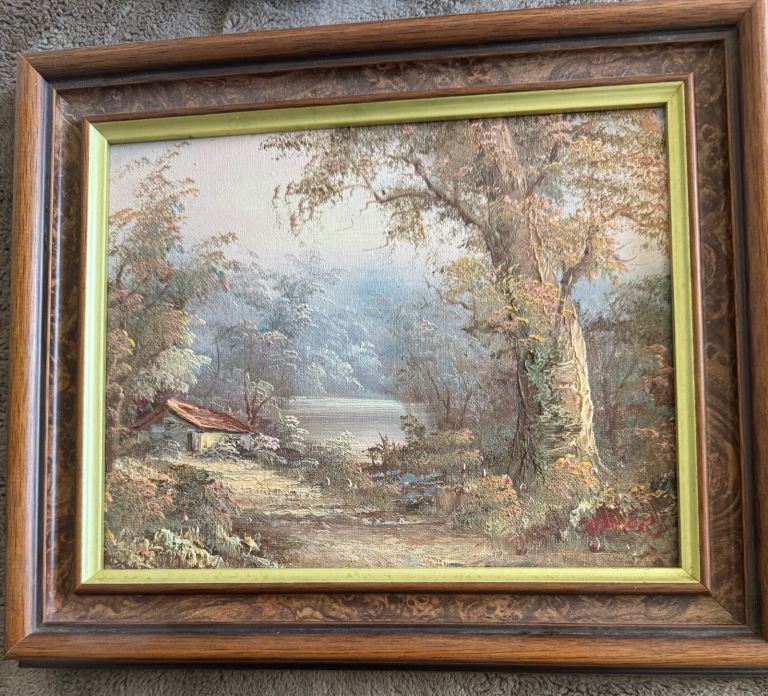 Three Paintings In Frames £90 Total