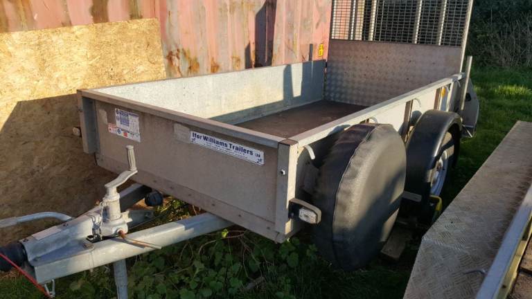 Ifor williams gd84 trailer with ramp