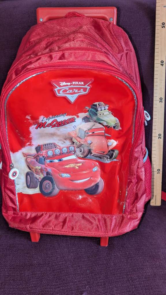 Disney Cars Backpack Trolley Luggage