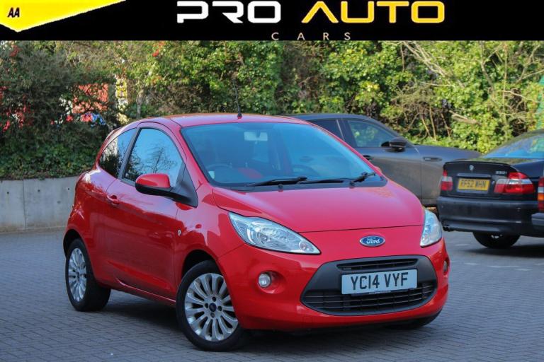 2014 Ford Ka 1.2 Zetec Euro 6 (s/s) 3dr HATCHBACK Petrol Manual