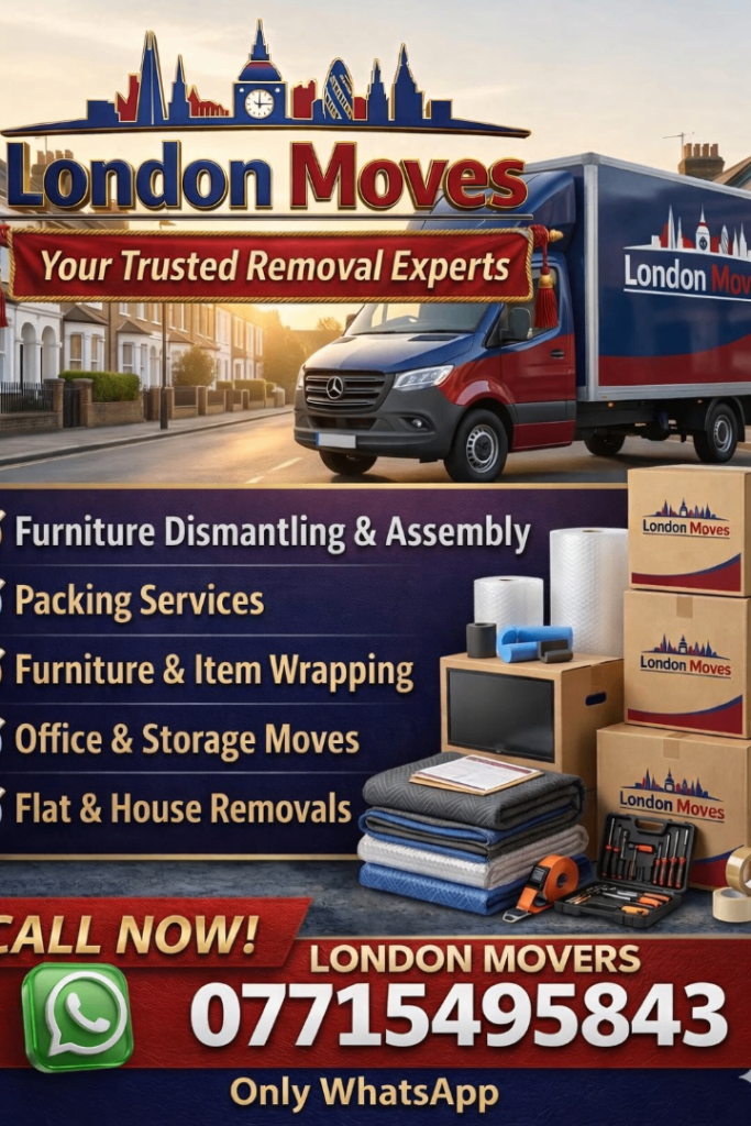 24/7 MAN & VAN HOUSE REMOVALS MOVERS MOVING LUTON VAN HIRE RUBBISH CLEARANCE 