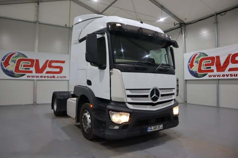 2018 (68 PLATE) Mercedes Benz ACTROS 1840 4x2 Euro 6 Tractor Units