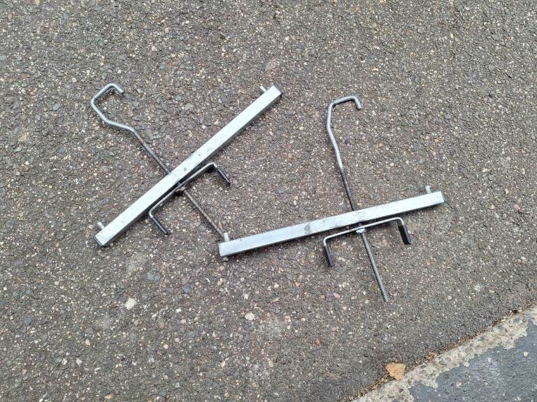 Van car roof bar ladder clamps Wragby