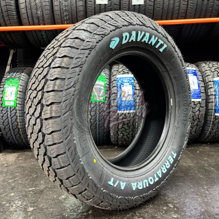 245/65/17 All Terrain Davanti Terratoura Tyres Set New 