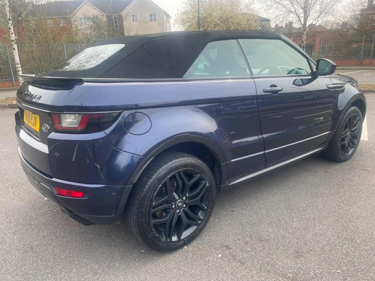 2018 Land Rover Range Rover Evoque 2.0 TD4 HSE Dynamic 2dr Auto CONVERTIBLE DIESEL Automatic