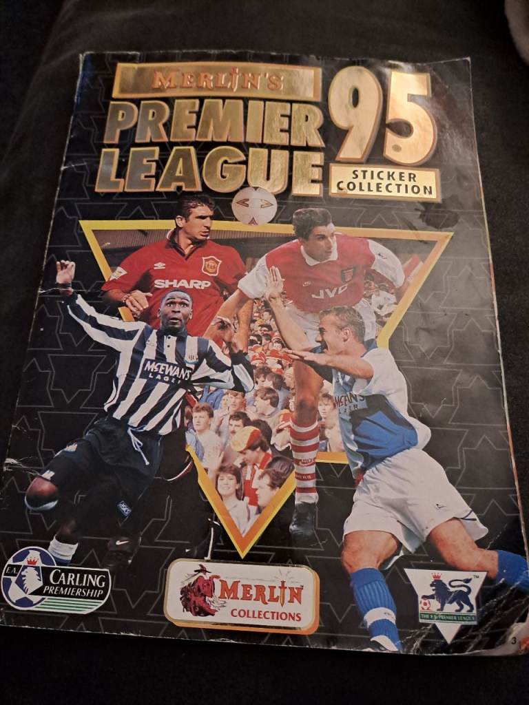 Merlins sticker books