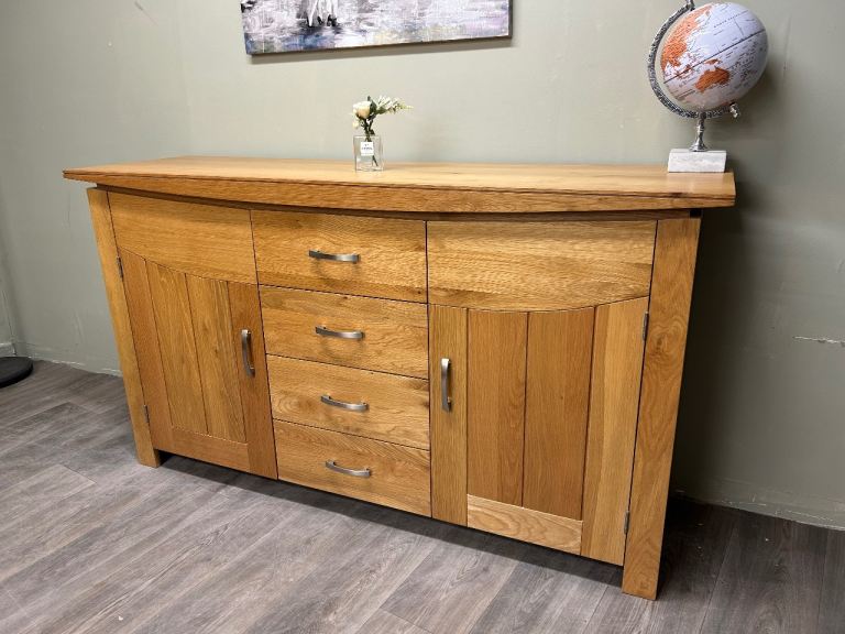 Oak furniture land Tokyo sideboard (can deliver) drawers cupboard 