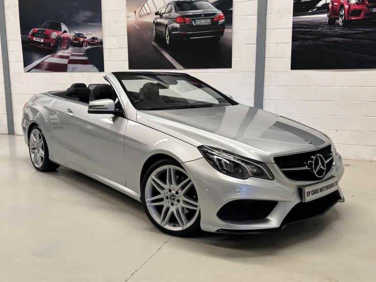 MERCEDES-BENZ E CLASS 3.0 E350d V6 AMG Line Edition (Premium) Cabriolet