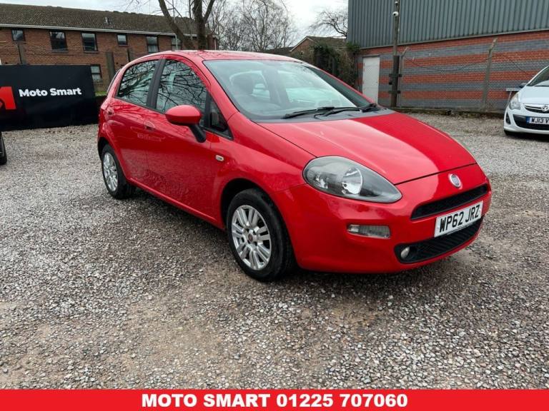 2012 62 FIAT PUNTO 1.2 EASY HATCHBACK 5DR PETROL MANUAL EURO 5 (69 BHP)