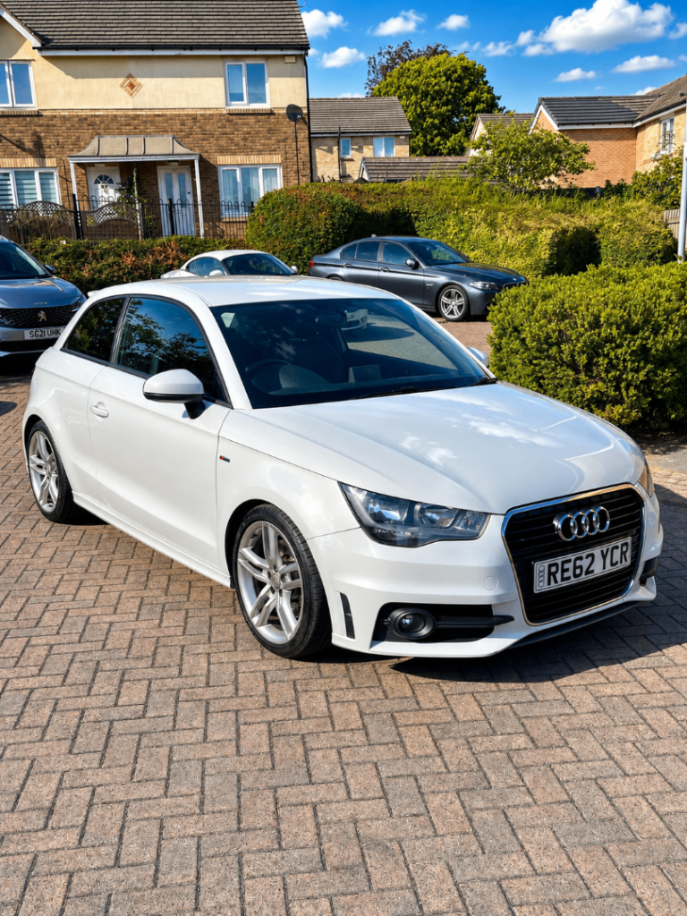 2012 AUDI A1 1.4 TFSI S LINE AUTOMATIC S TRONIC HATCHBACK START/STOP WHITE