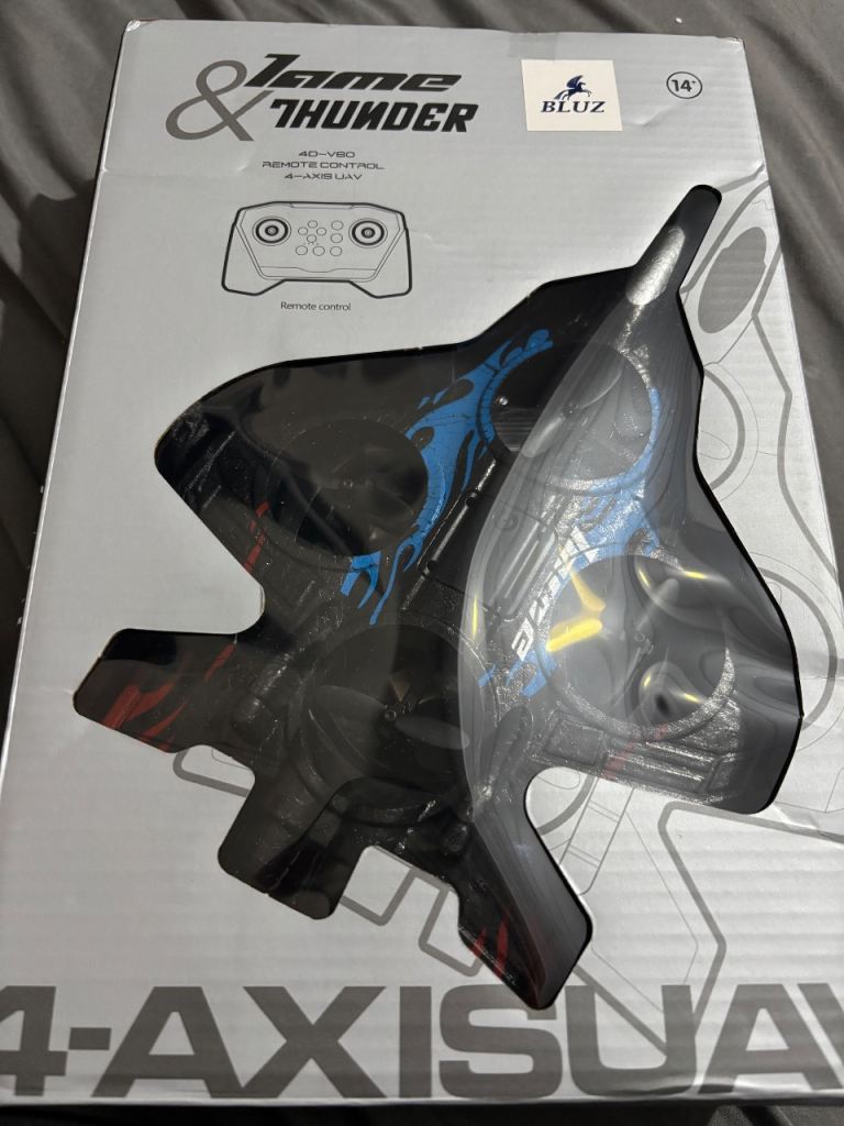 Bluz Tame & Thunder 4-Axis UAV Drone – New in Box