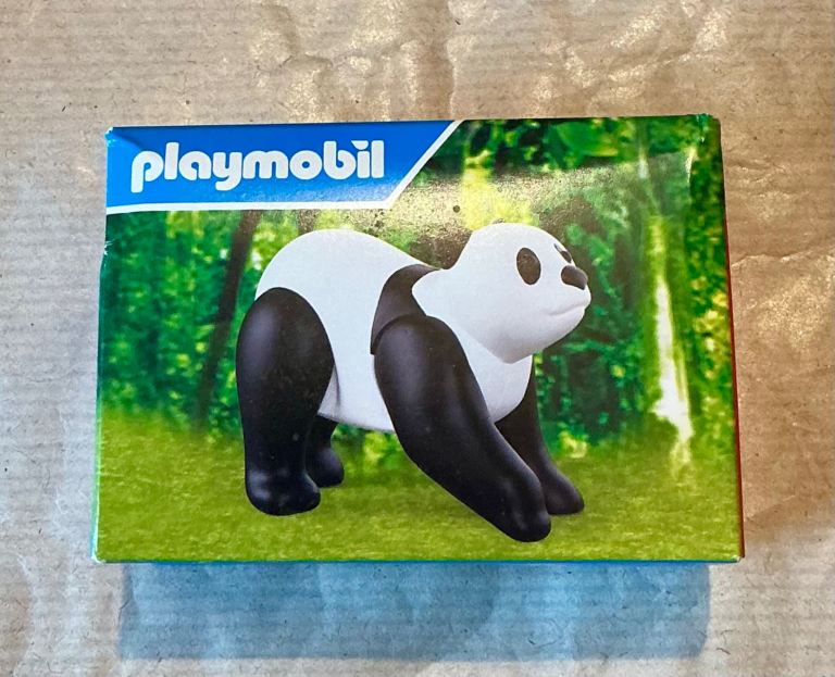 McDonalds Happy Meal Toys - 2025 Playmobil Toy: Panda