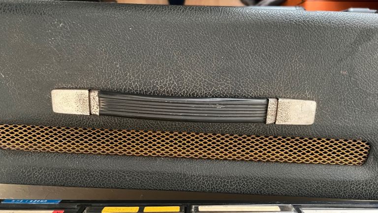 Marshall 1960s-70s 100 watt Super bass amp plus Marshall 100 watt white amp chassis 